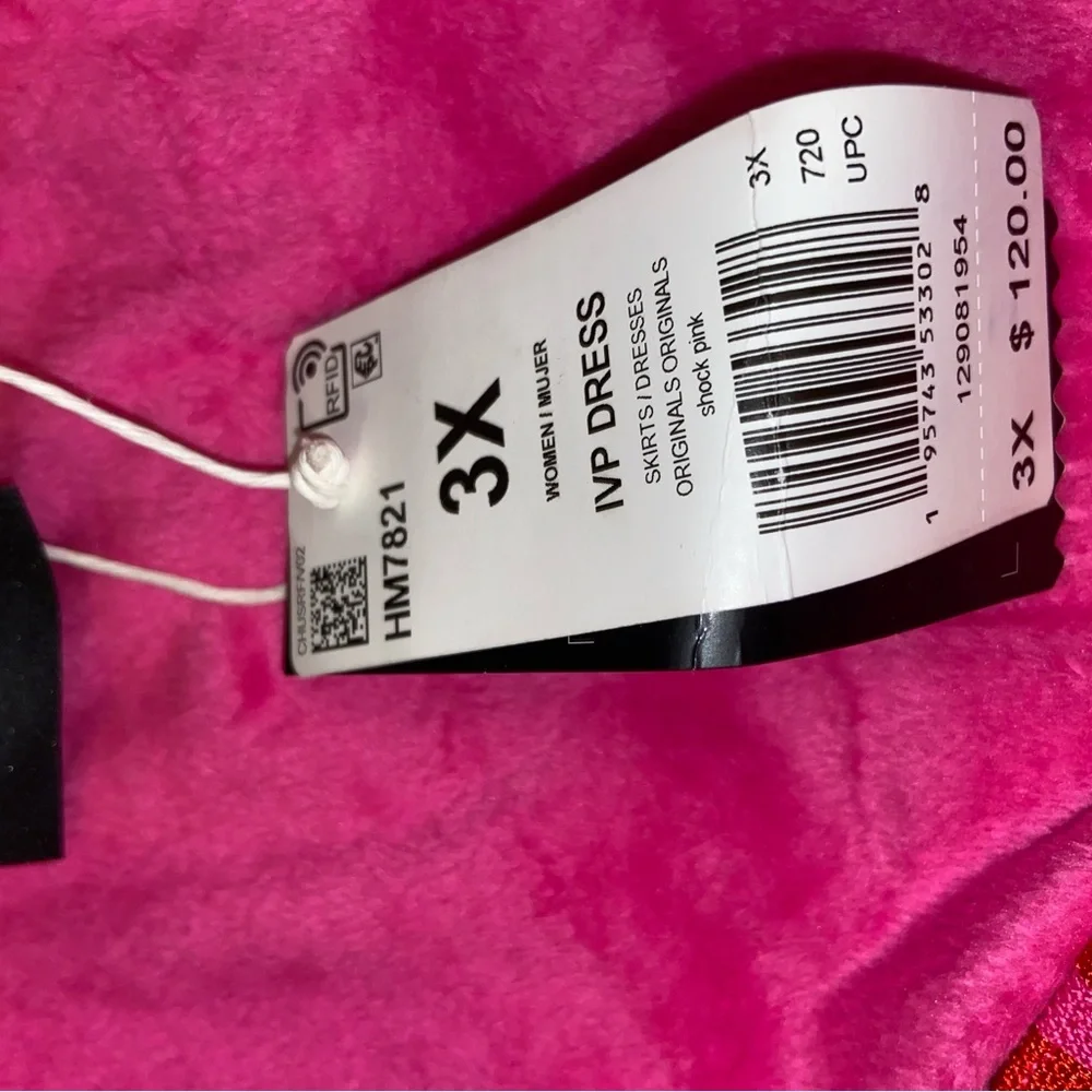 IVY PARK off the Shoulder Fuchsia Dress - Picture 5 of 5
